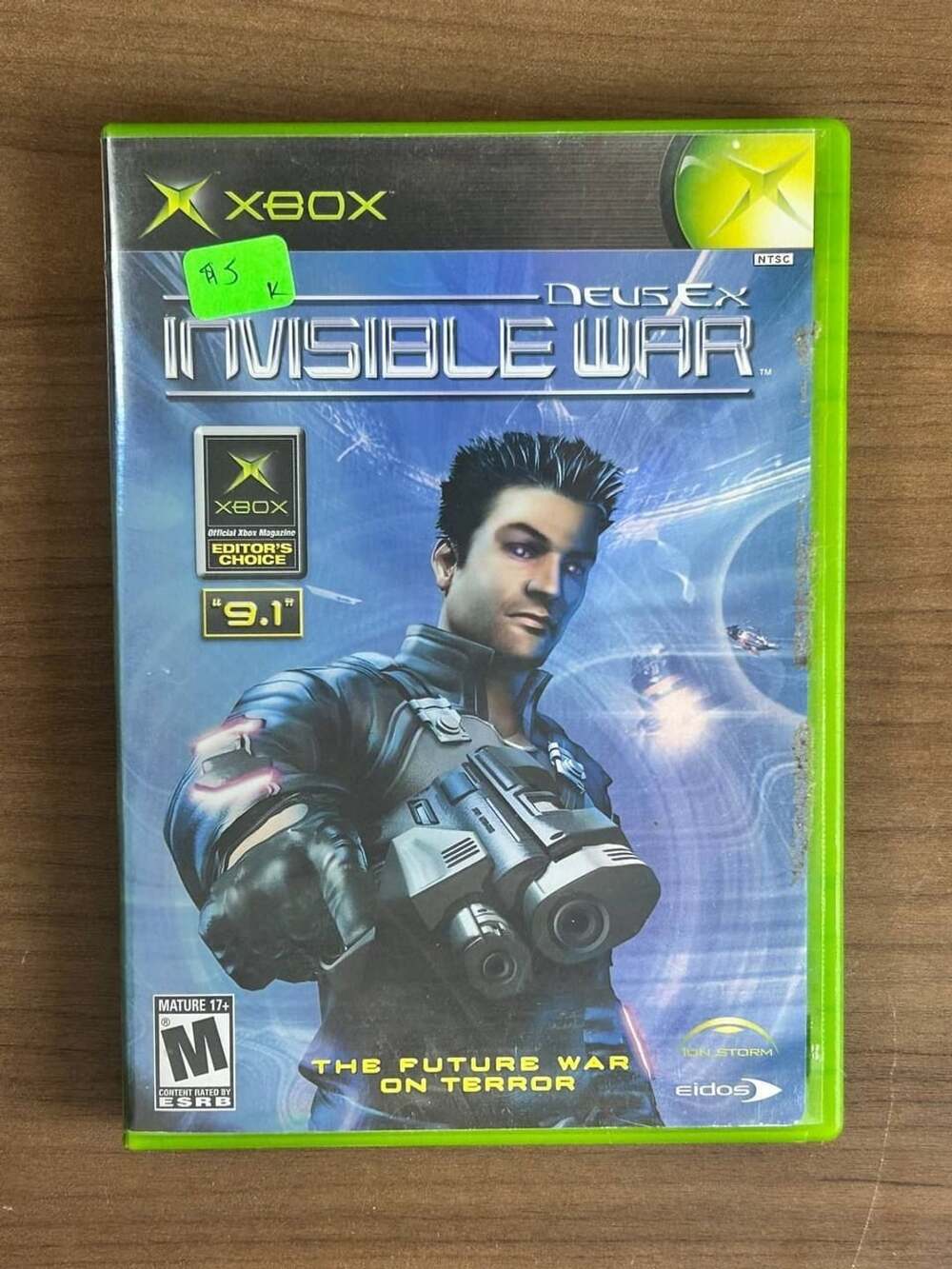 Deus Ex: Invisible War Microsoft Xbox 2003 CIB Manual Insert NTSC-U/C